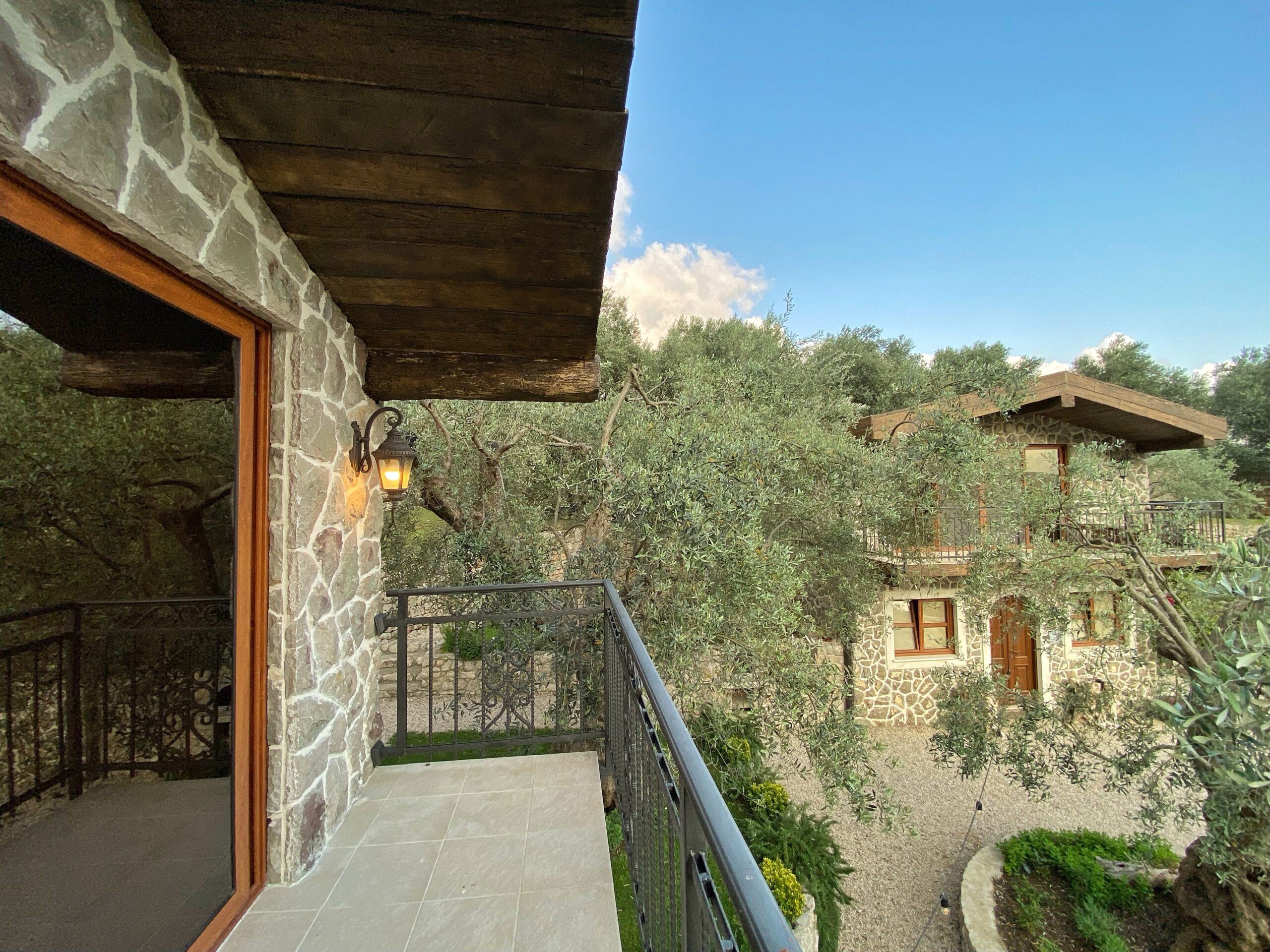 rustic apartment 2 balcony